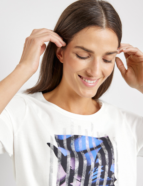 3/4 Arm Shirt mit Frontprint