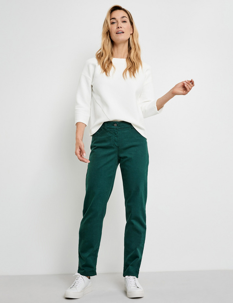 Five-pocket jeans, Best4me in Green | GERRY WEBER