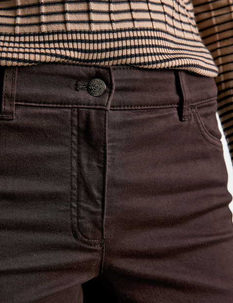 Petite, straight fit 5-pocket jeans