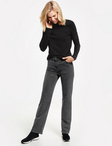 Five-pocket jeans, Comfort Fit in Black GERRY WEBER