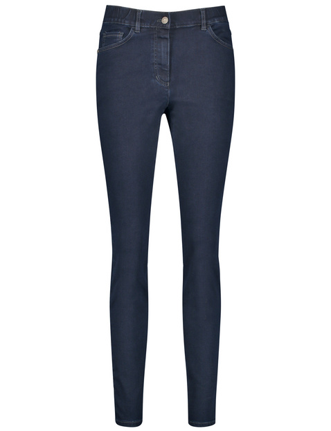 Innovative One Size Fits All Jeans In Blue Gerry Weber