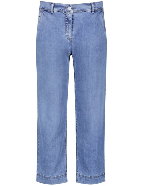 Denim culottes, GOTS in Blue