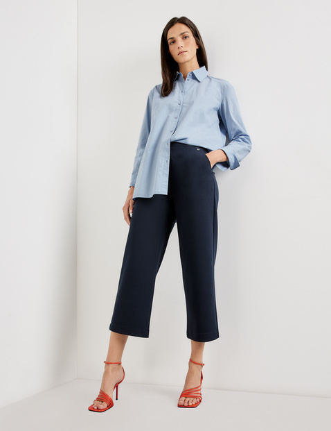 Classic culottes in Blue | GERRY WEBER