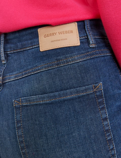 Five-pocket jeans with a straight leg in Blue | GERRY WEBER