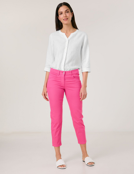 Five-pocket jeans in a 3/4 length, SOL꞉INE BEST4ME