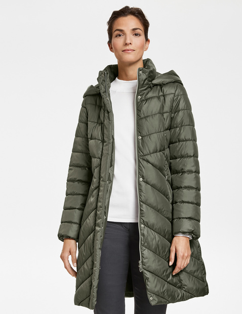 Fashion Jackets Quilted Jackets Gerry Weber Quilted Jacket green quilting pattern street-fashion look 