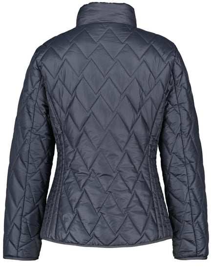 Ladies quilted jacket deals with hood