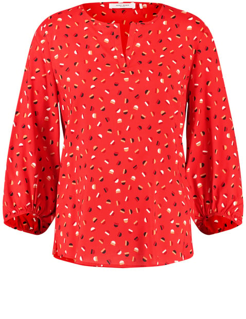 3/4-sleeve blouse, EcoVero Multicolor | GERRY WEBER