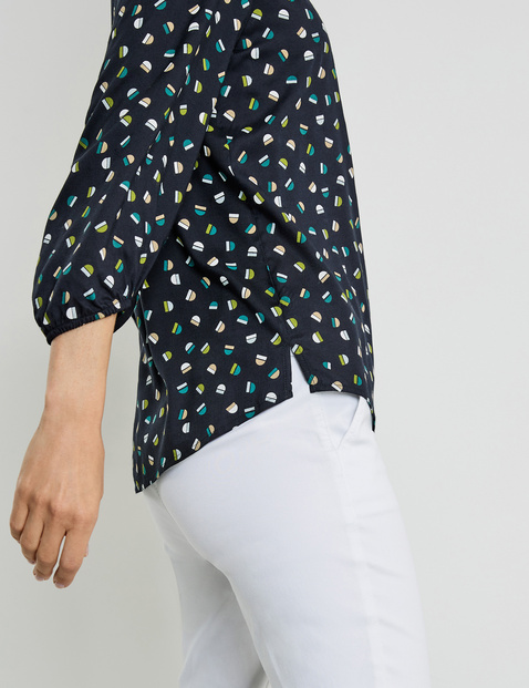 3/4-sleeve blouse, EcoVero