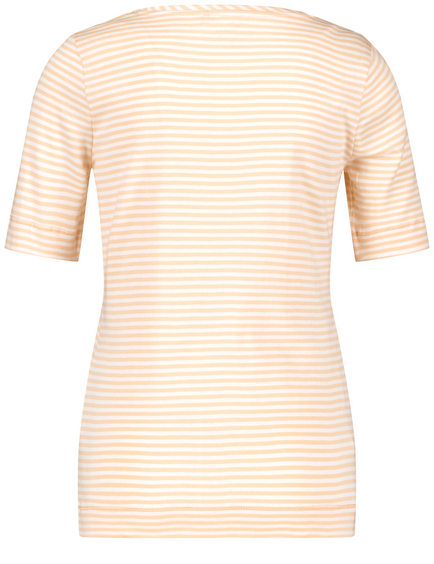 Striped cotton T-shirt
