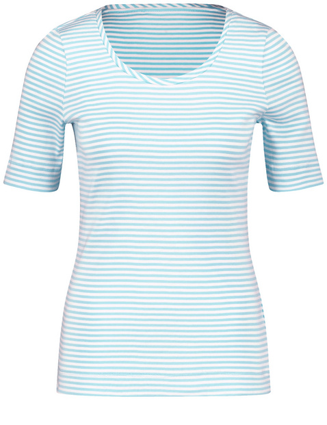 Striped cotton T-shirt